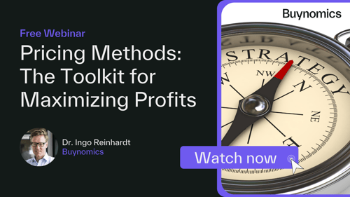 Webinar: Pricing Methods - The Toolkit for Maximizing Profits