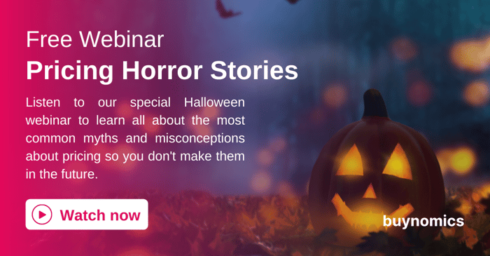 Webinar on Pricing Horror Stories