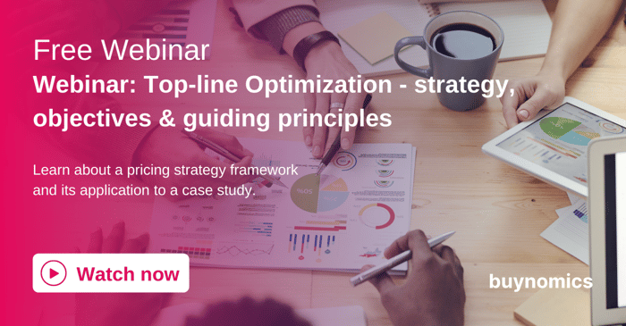 Webinar: Top-line Optimization - strategy, objectives & guiding principles